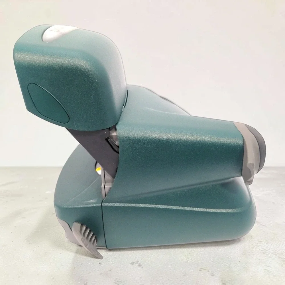 VTG Polaroid OneStep Express Instant Film Camera Green Gray 600 Flash 90s Works